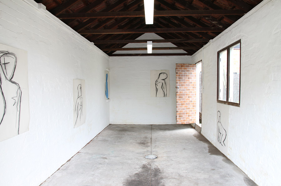 Sophie V Coombs: Content Provider, 2013, pastel on paper