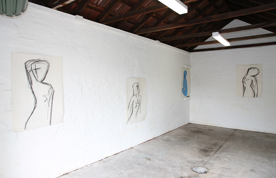 Sophie V Coombs: Content Provider, 2013, pastel on paper