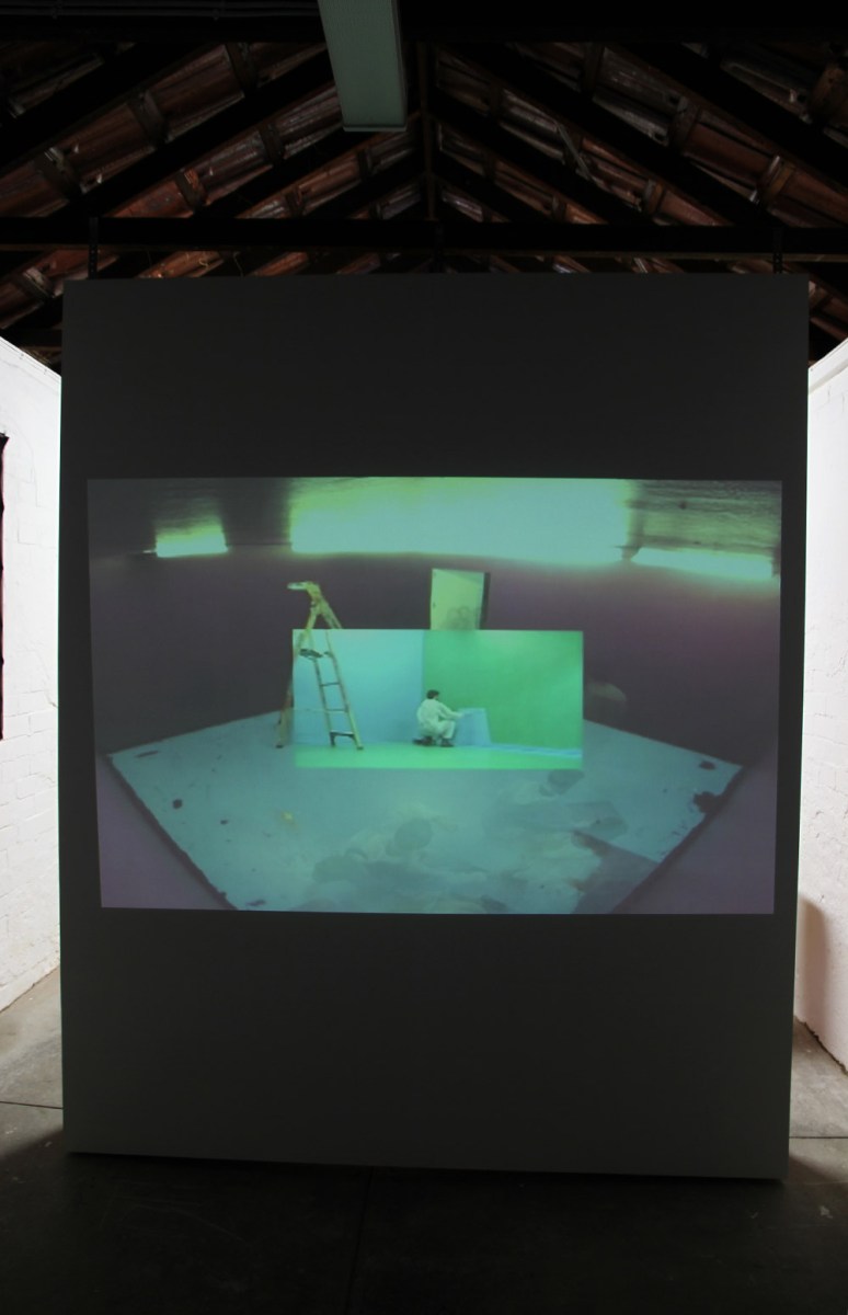 Mitchell Cumming: Do Art Do-Gooders Do Artists Any Good? or Interior Decorating (For John), 2013. Video collage. DVD edition of 13