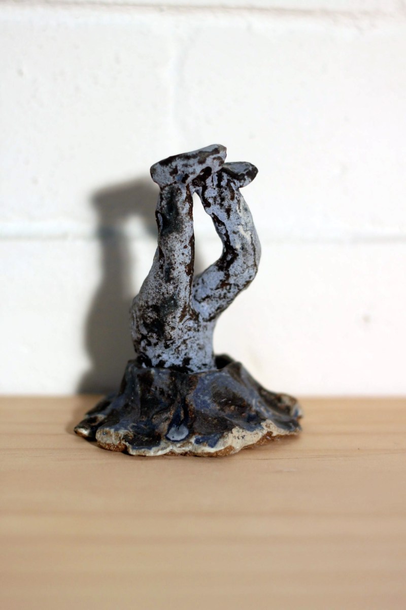 Trevor Fry Maquette for Black Hole, 2012 Glazed stoneware