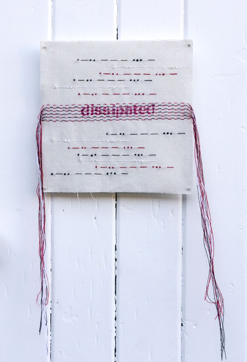 Annie Aitken: Coded, 2013, mixed media