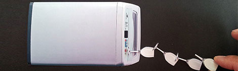 Josie Cavallaro: Spin, 2013, mixed media