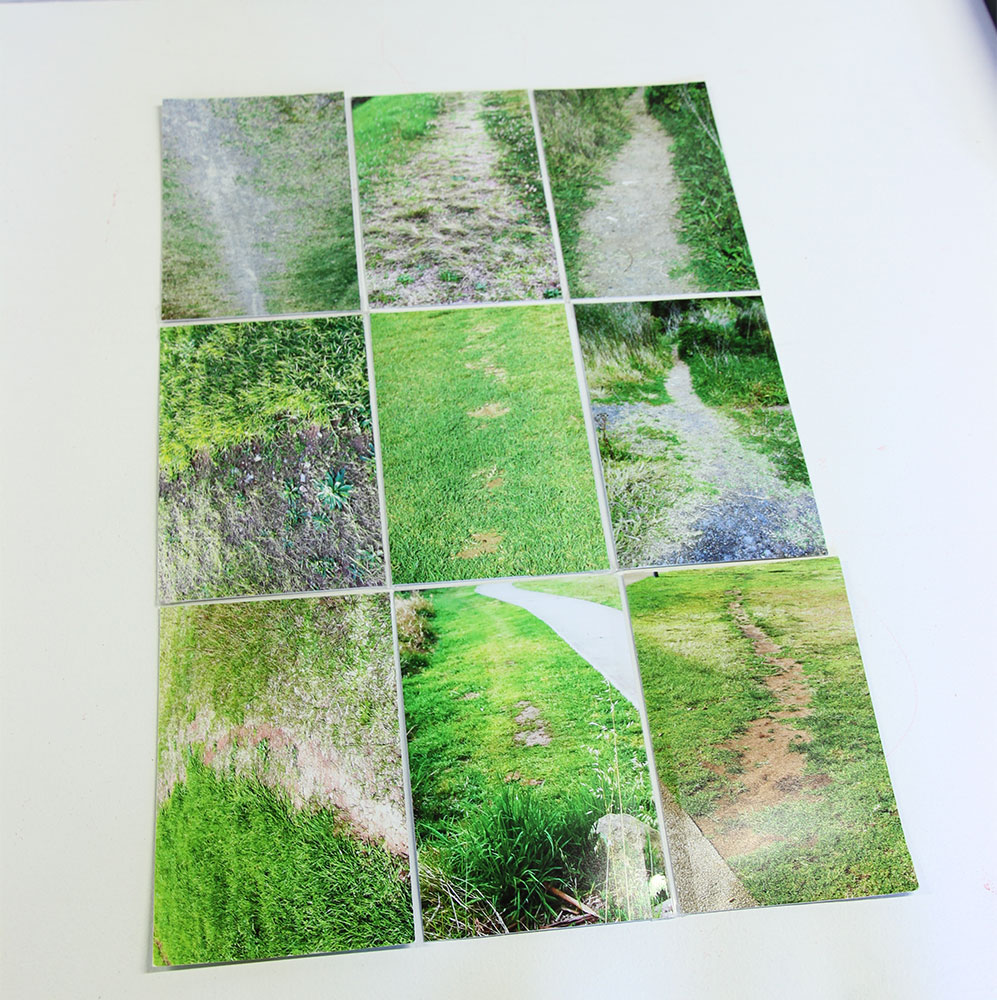 Anne Kay: nPath, photo/postcard construction 2013