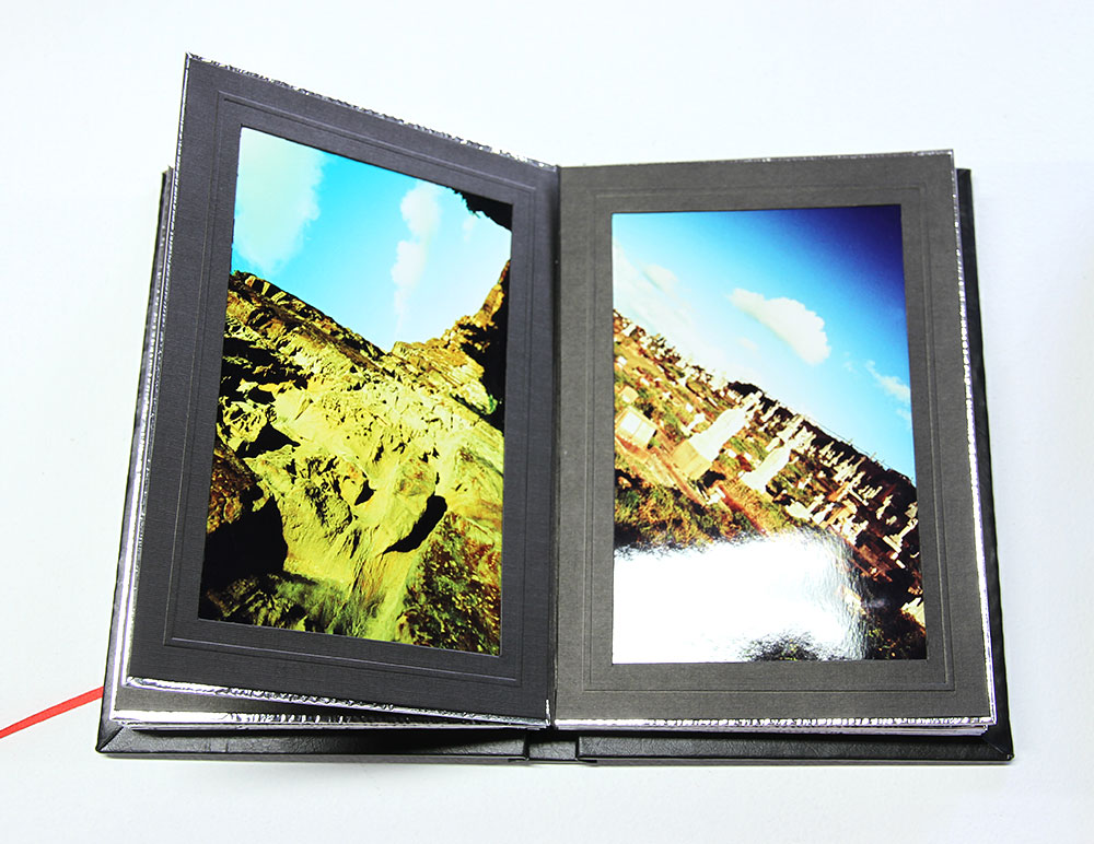 C.Moore Hardy: Unconscious... , detail. Hand made books with colour photographic prints