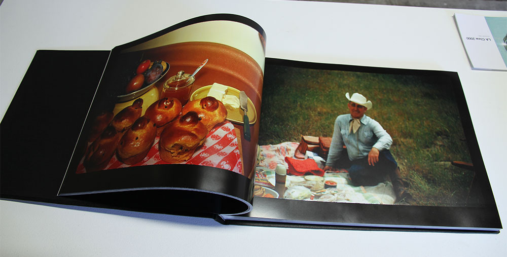 Elvis Richardson: SLIDE SHOW LAND Dorothy and Jack, detail. 184 colour pages digital prints on lustre paper