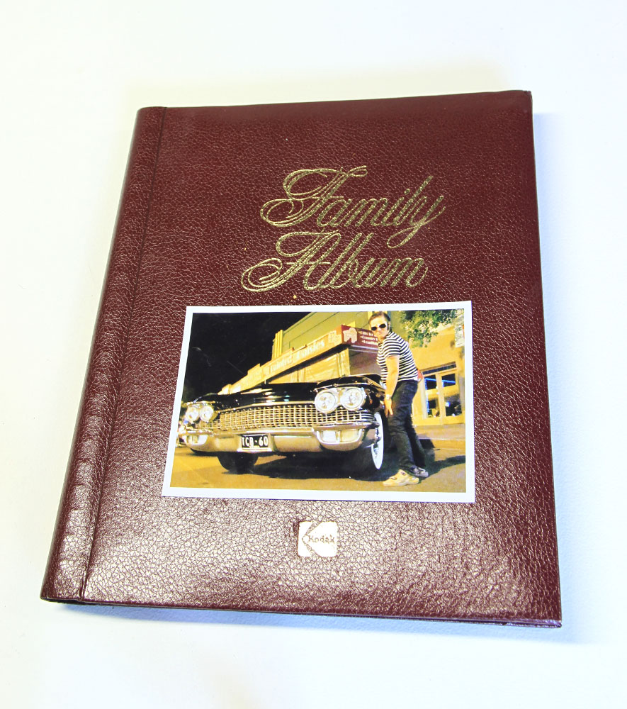 Peter Nelson: Jamvis - A Lady’s Adventures in Parkes NSW, 2013. Photographs in a photo album