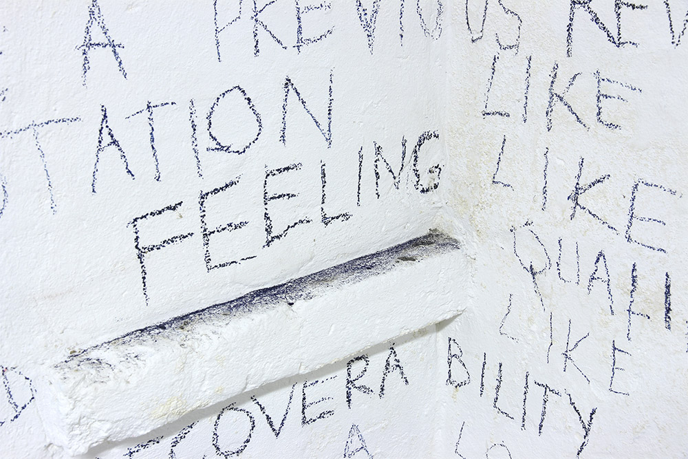 Lynne Barwick: Like a structured language, 2014, detail. Photo Jane Polkinghorne