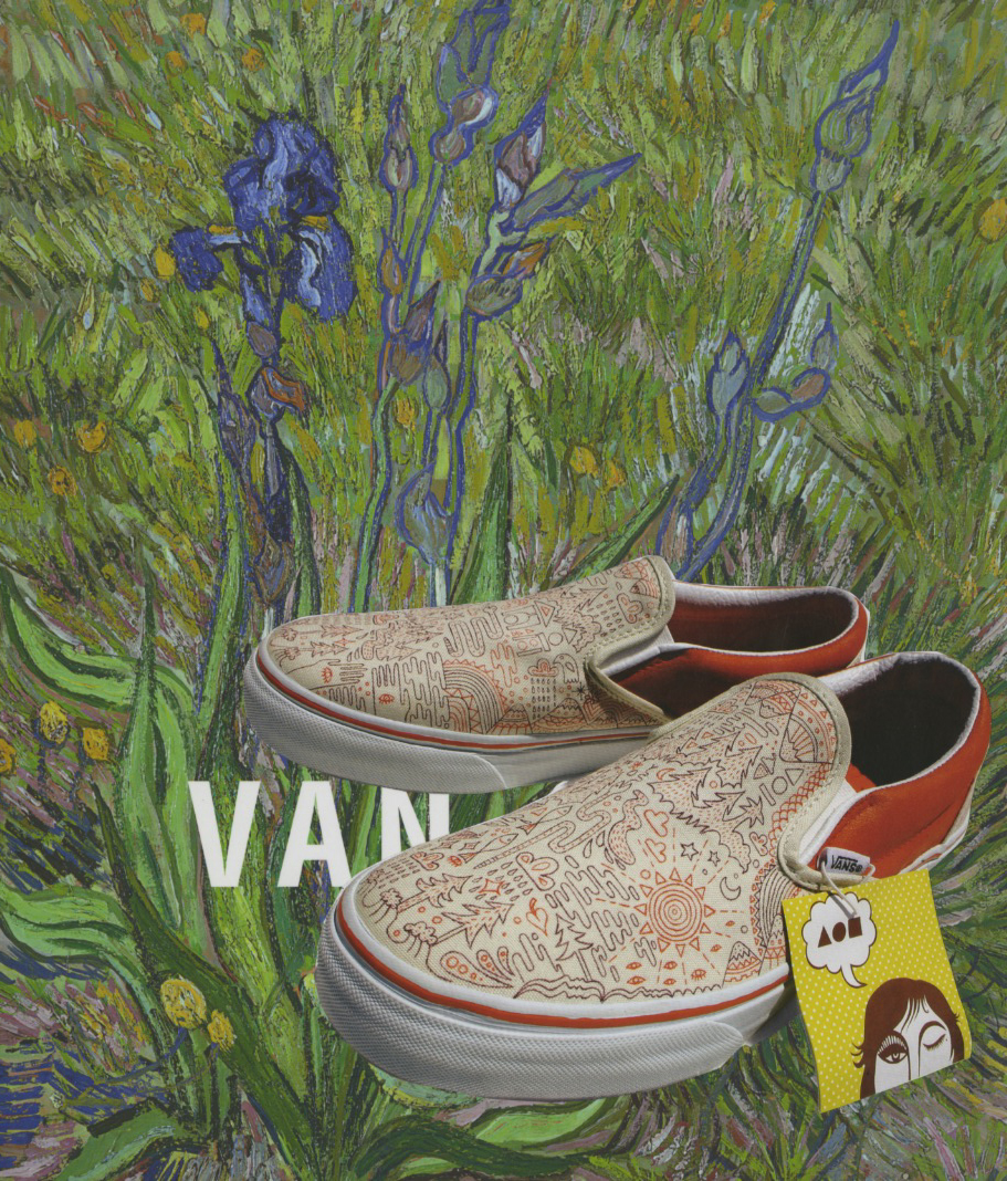 Mark Titmarsh: Detail of Van, 2014. Paper collage. 29 x 24cm
