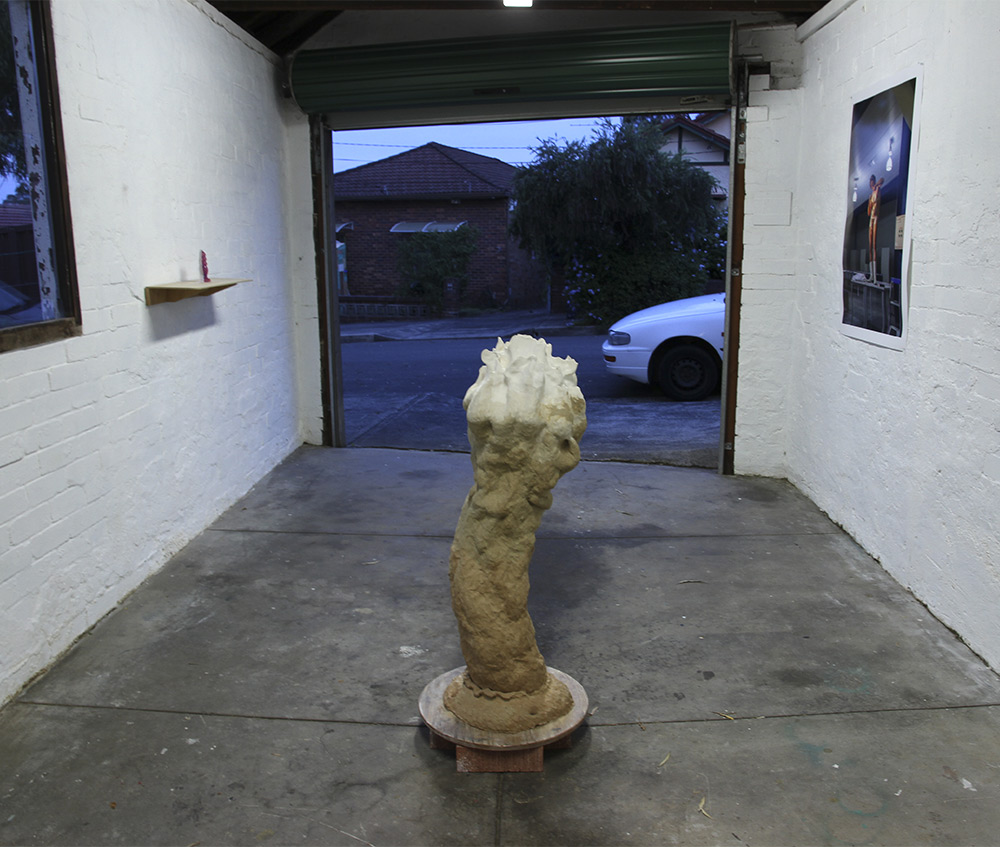 Trevor Fry: Place for Trixie la Farge, 2015. Unglazed ceramics.