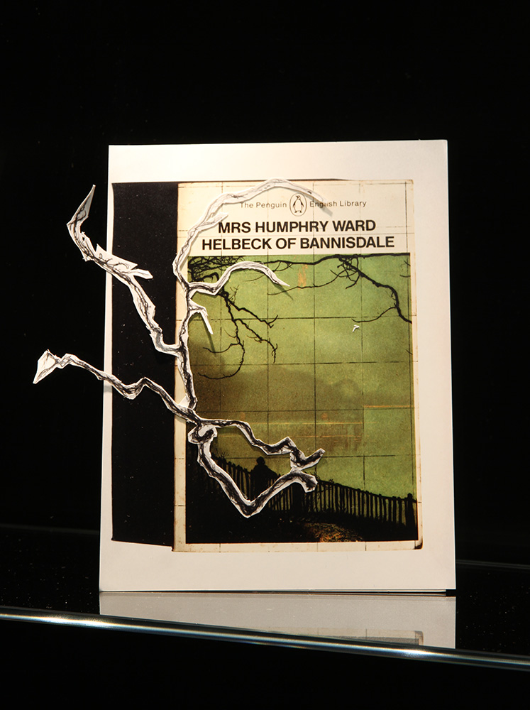 Anne Kay “Learning to draw from books”, 2015. Series of photo-montages.