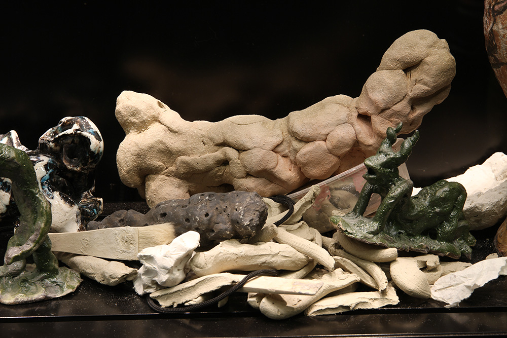 Trevor Fry "The Shittest Pile of Crap You Have Ever Seen", 2015. Ceramics and mixed media