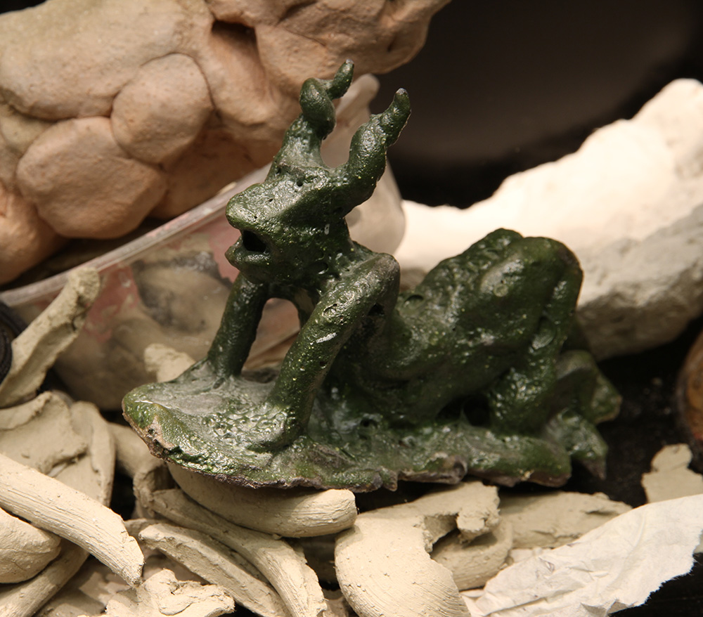 Trevor Fry "The Shittest Pile of Crap You Have Ever Seen", 2015. Ceramics and mixed media