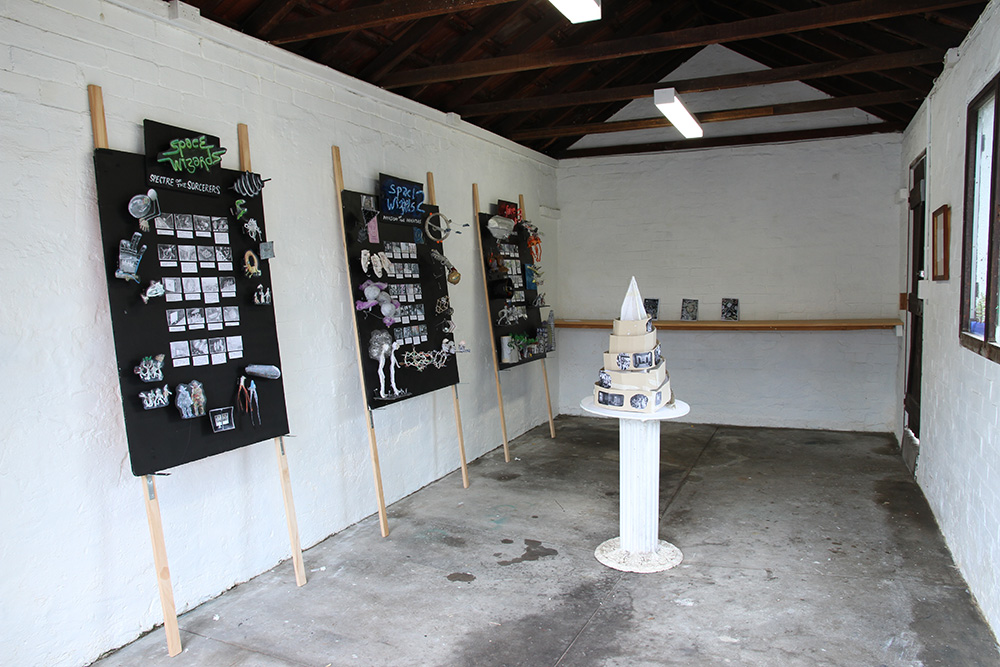 Simon Yates: The Return of the Space Wizards, 2015. Installation view