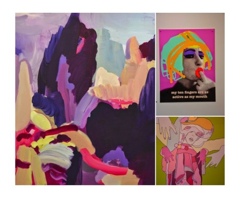 Works by 2015 Bammy Residency recipients, Prince Aydin, Jacqueline Larcombe and Madeleine Cruise