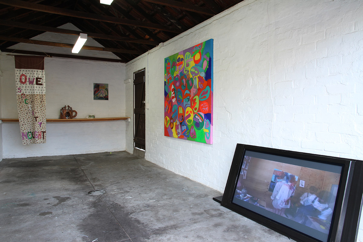 The Bammy Residency, installation view