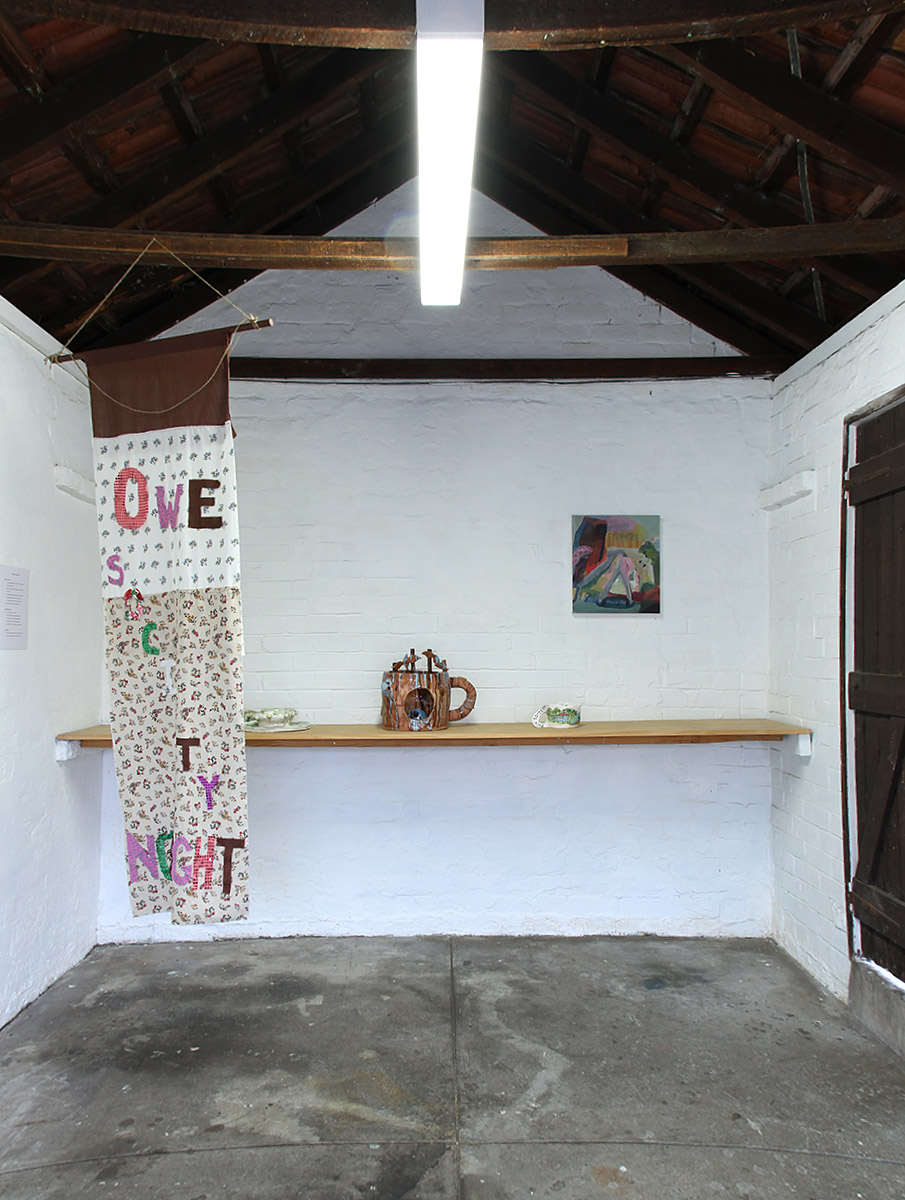 The Bammy Residency, installation view