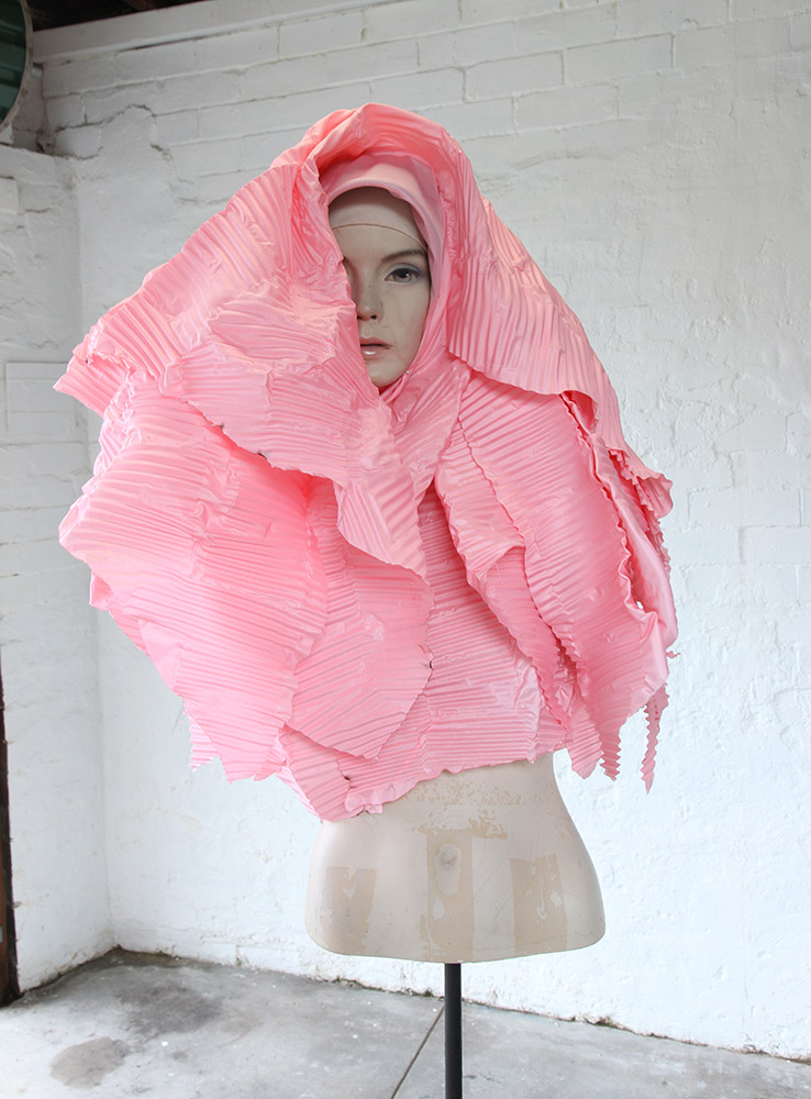 Cigdem Aydemir, What if I Crimp My Veil?, 2016. Dimensions variable